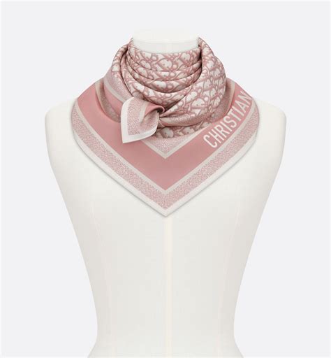 dior silk scarf 90|Dior Oblique Diortwin 90 Square Scarf.